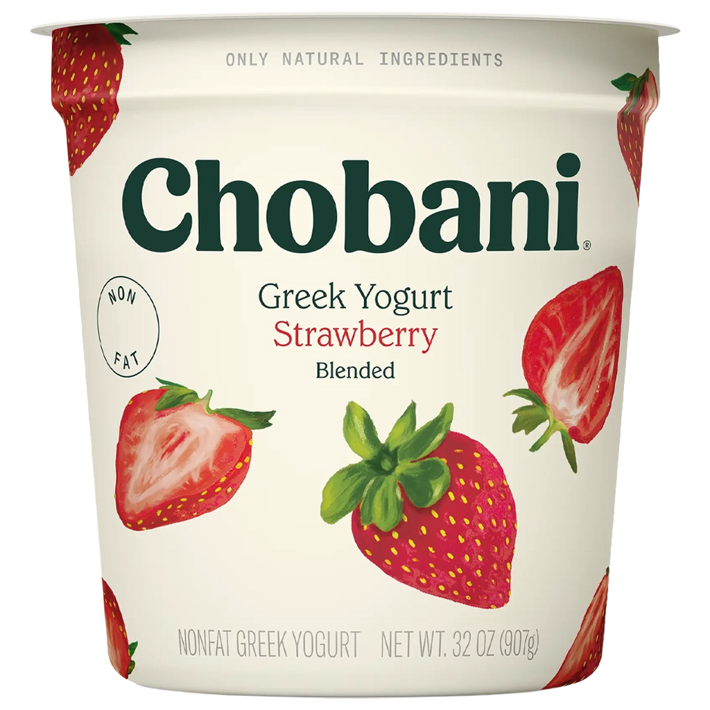 CHOBANI Non Fat Strawberry 32oz