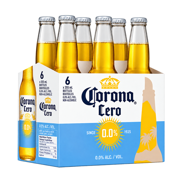 CORONA CERO Botella 6PK