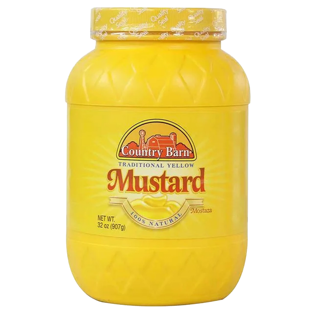 COUNTRY BARN Mustard Nat 32oz