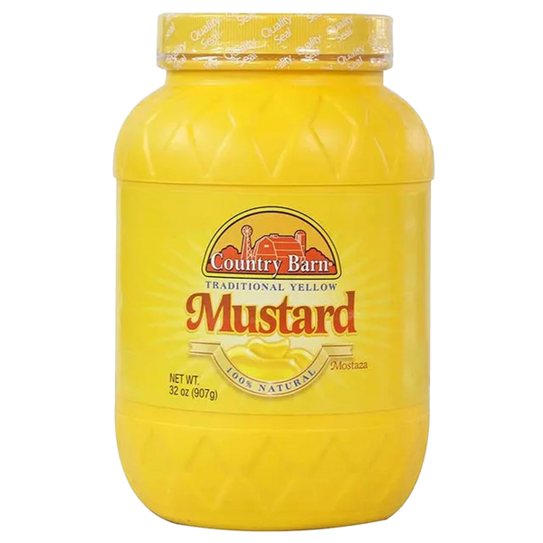 COUNTRY BARN Mustard Nat 32oz