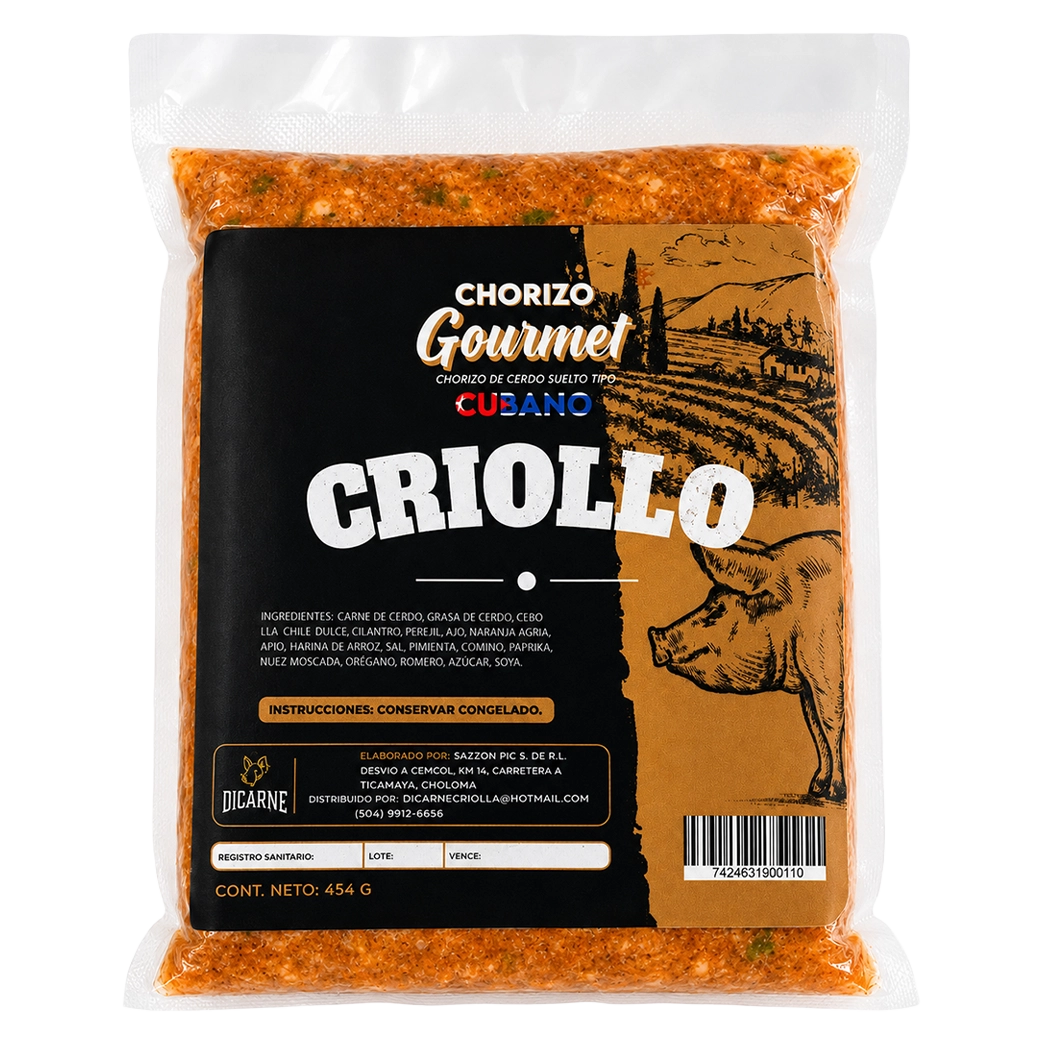 DICARNE Chorizo Suelto Criollo