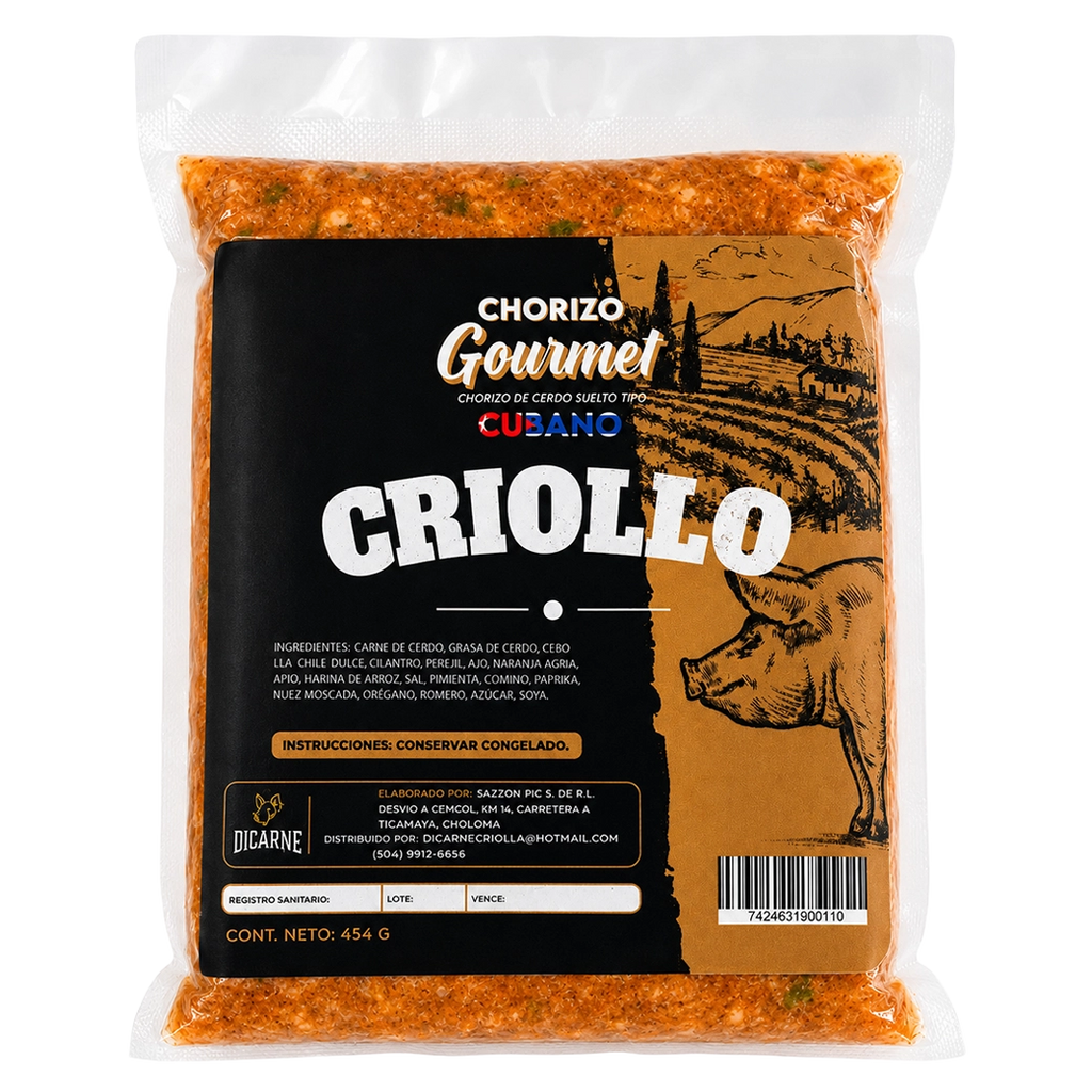 DICARNE Chorizo Suelto Criollo