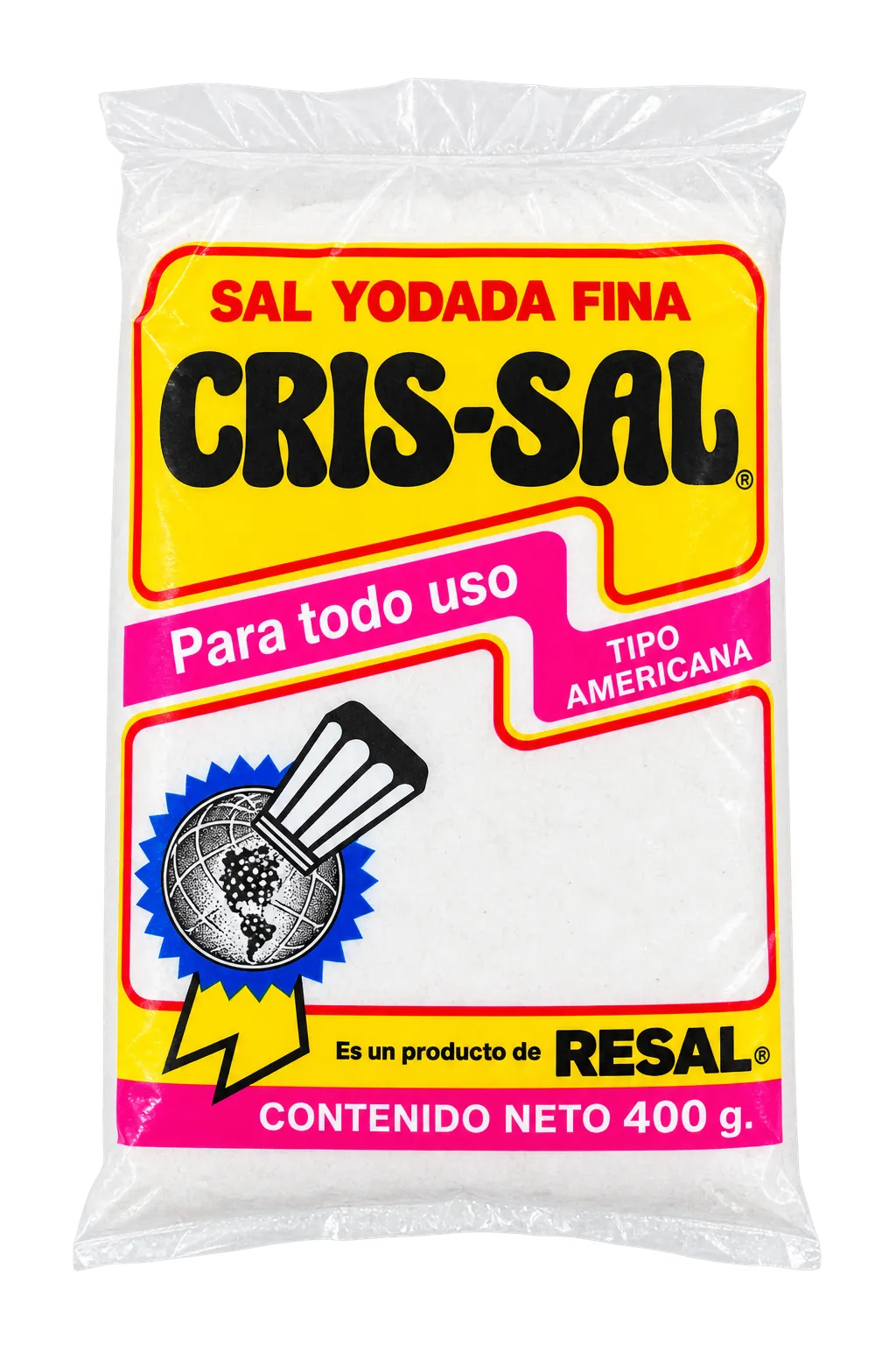 CRISSAL Sal Yodada Fina 400g
