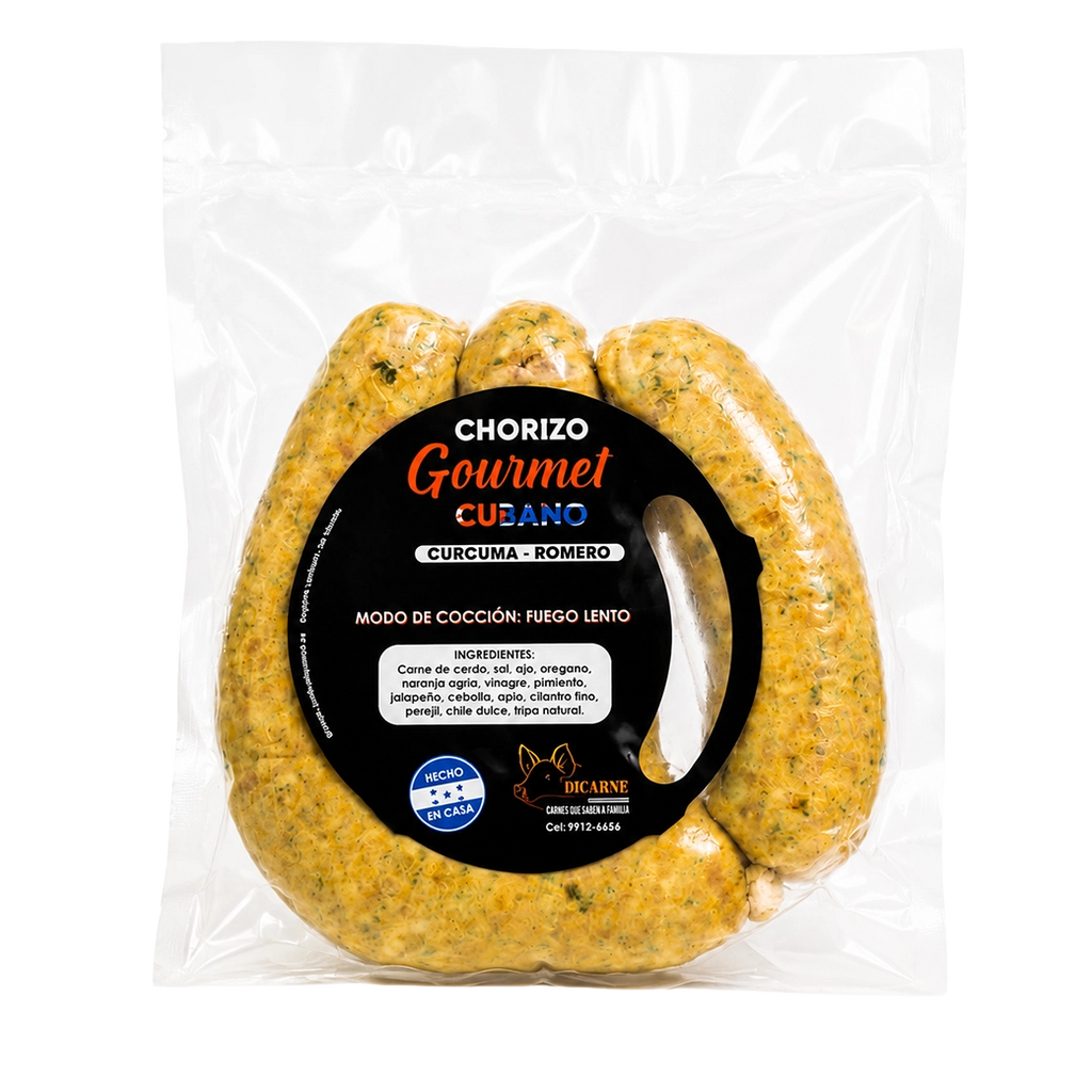 DICARNE ChorizCubanCurc/Rome 1lb