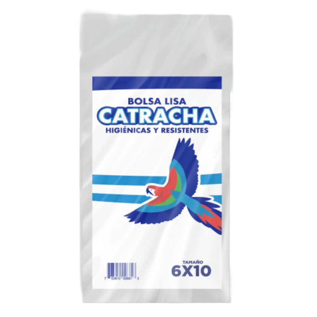Catracha Bolsa Lisa Natural 6x10