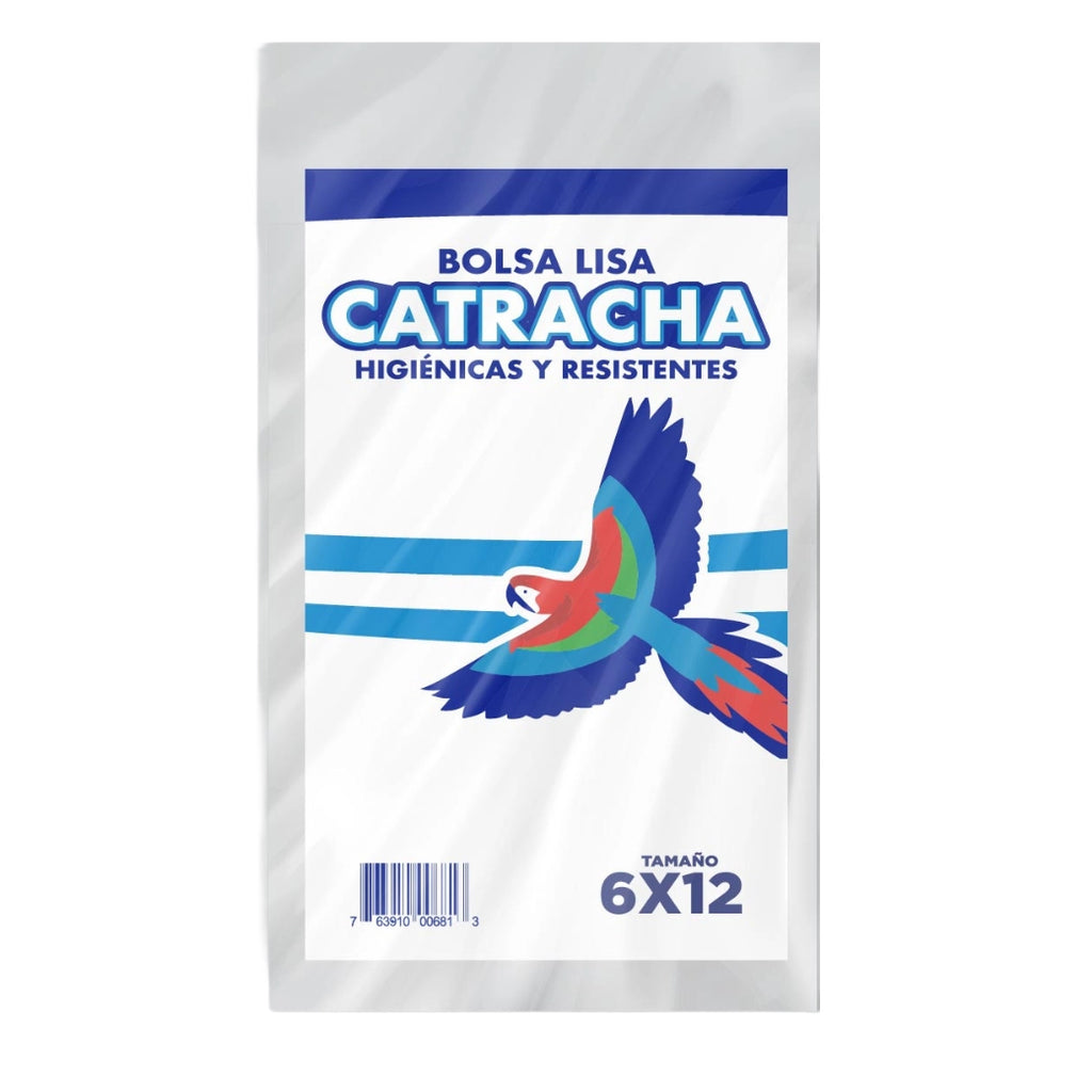 Catracha Bolsa Lisa Natural 6x12