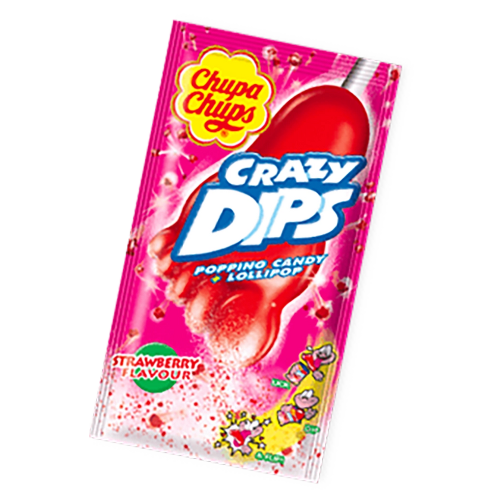 Chupa Chups Crazy Dips Fresa 12g
