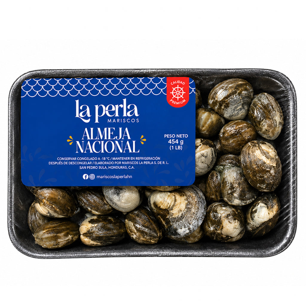 LA PERLA Almeja Nac  Bandeja 454 gr