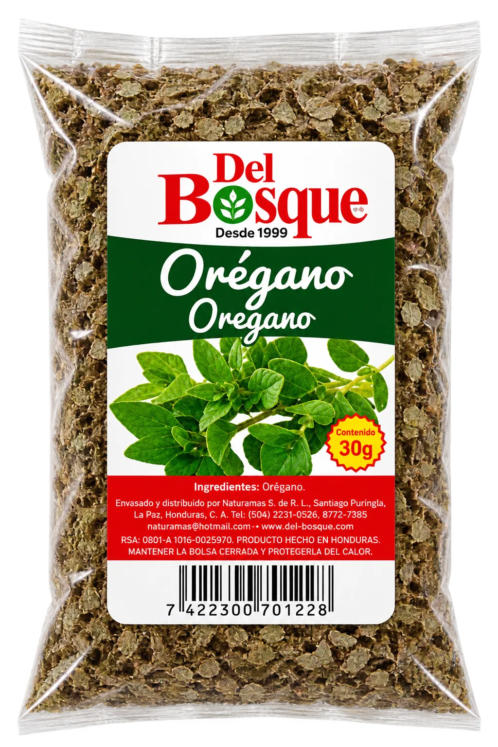 DEL BOSQUE Oregano 28 g