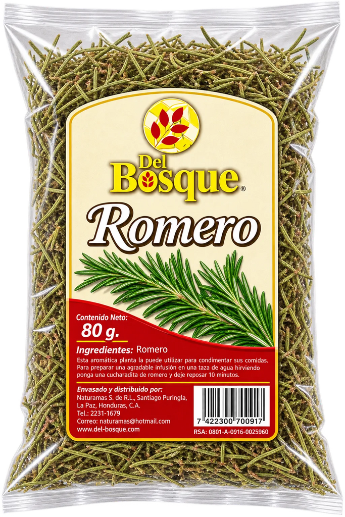 DEL BOSQUE Romero 80 gr