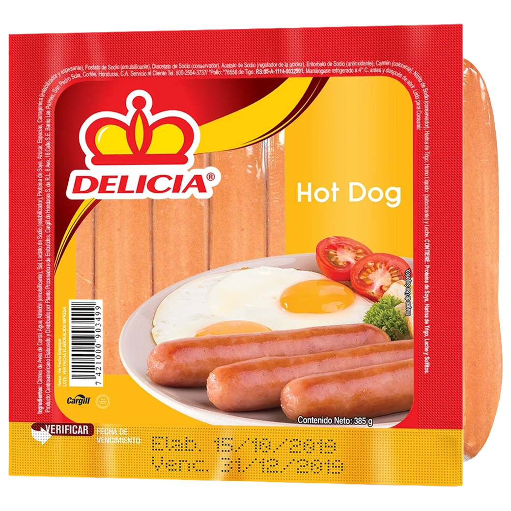 DELICIA Hot Dog 440g