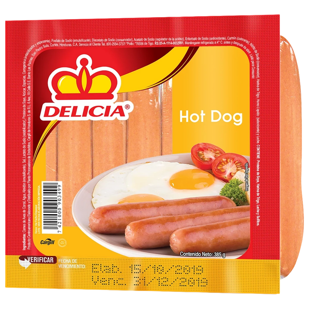 DELICIA Hot Dog 440g