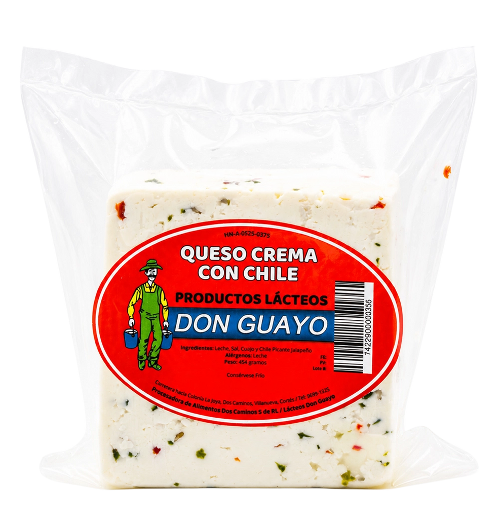 DON GUAYO Queso Crm C/Chile Lb