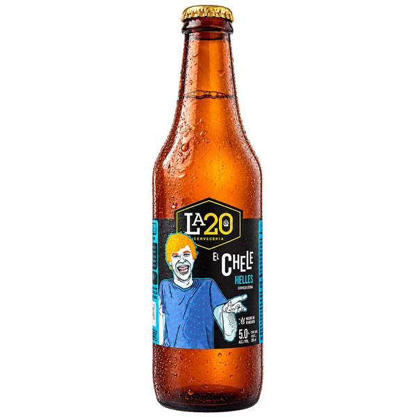 LA20 Cerveza El Chele 12oz
