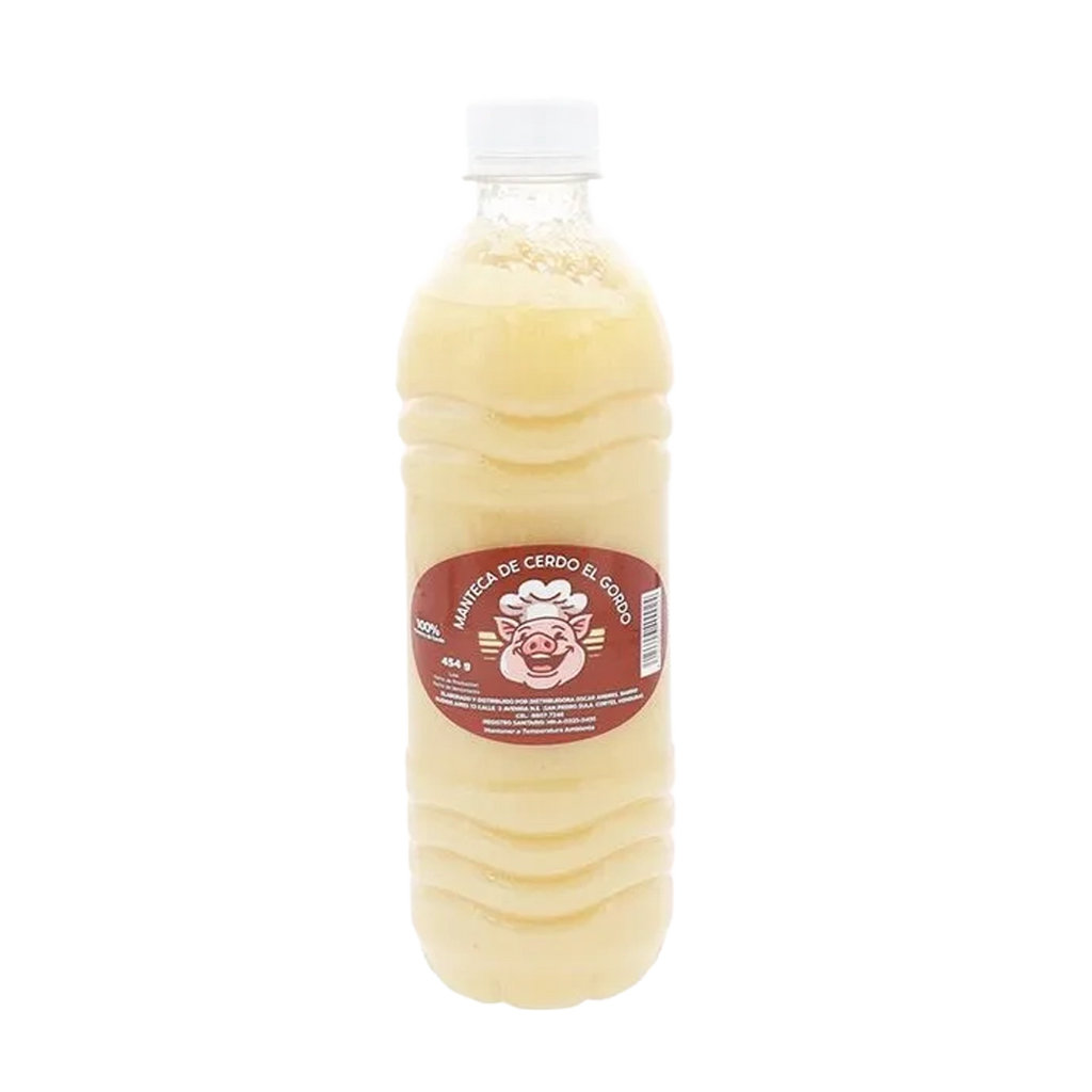 El Catracho Manteca Cerdo 681ml