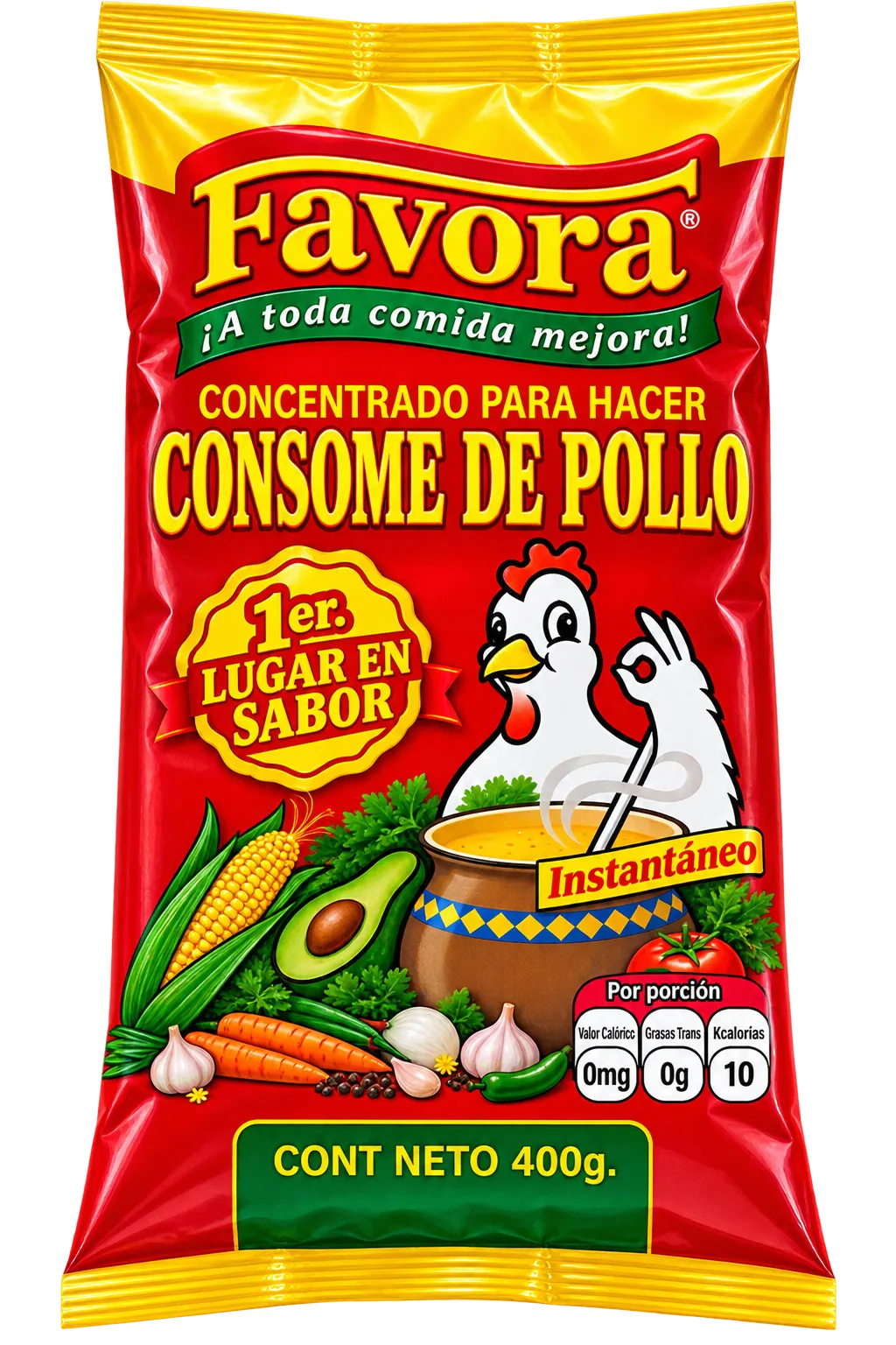 FAVORA Consome de Pollo 400g