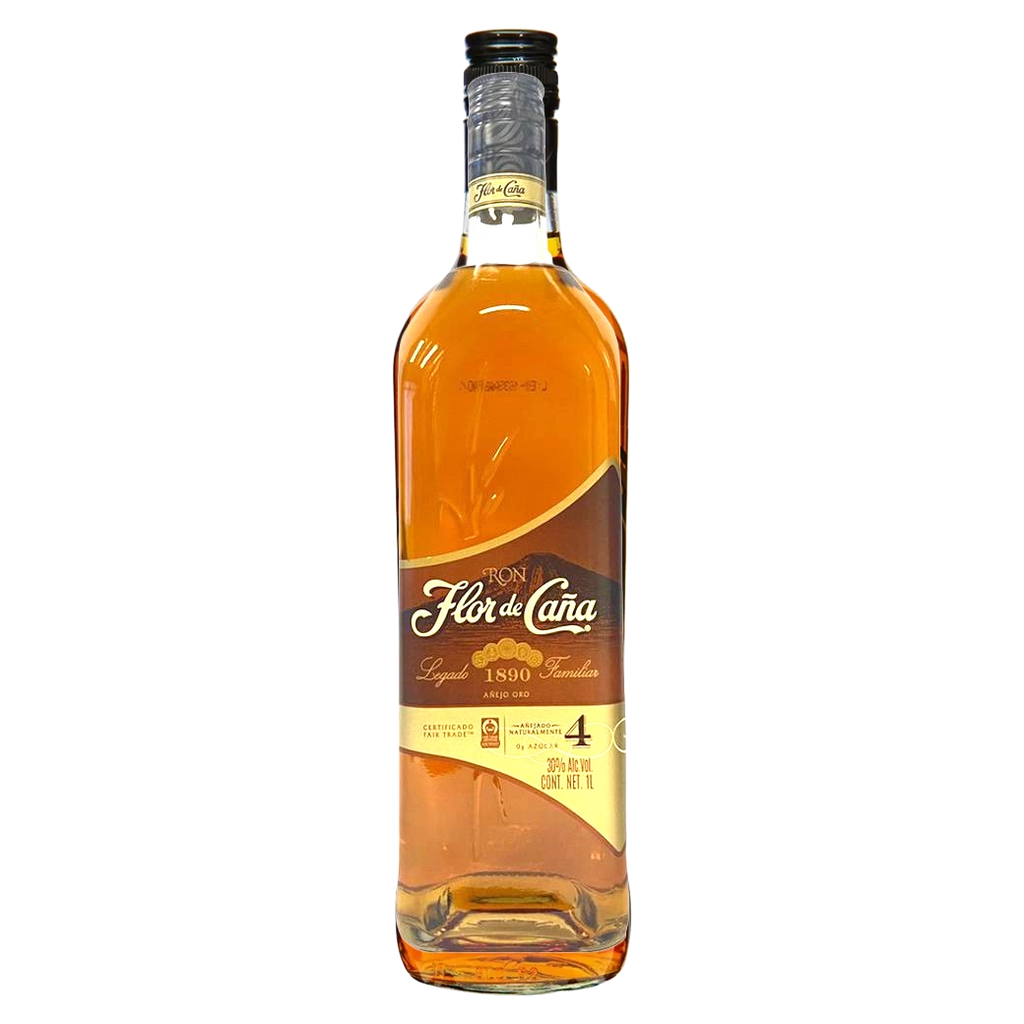 FLORDC Ron Añejo Oro 4AÑ 375ML