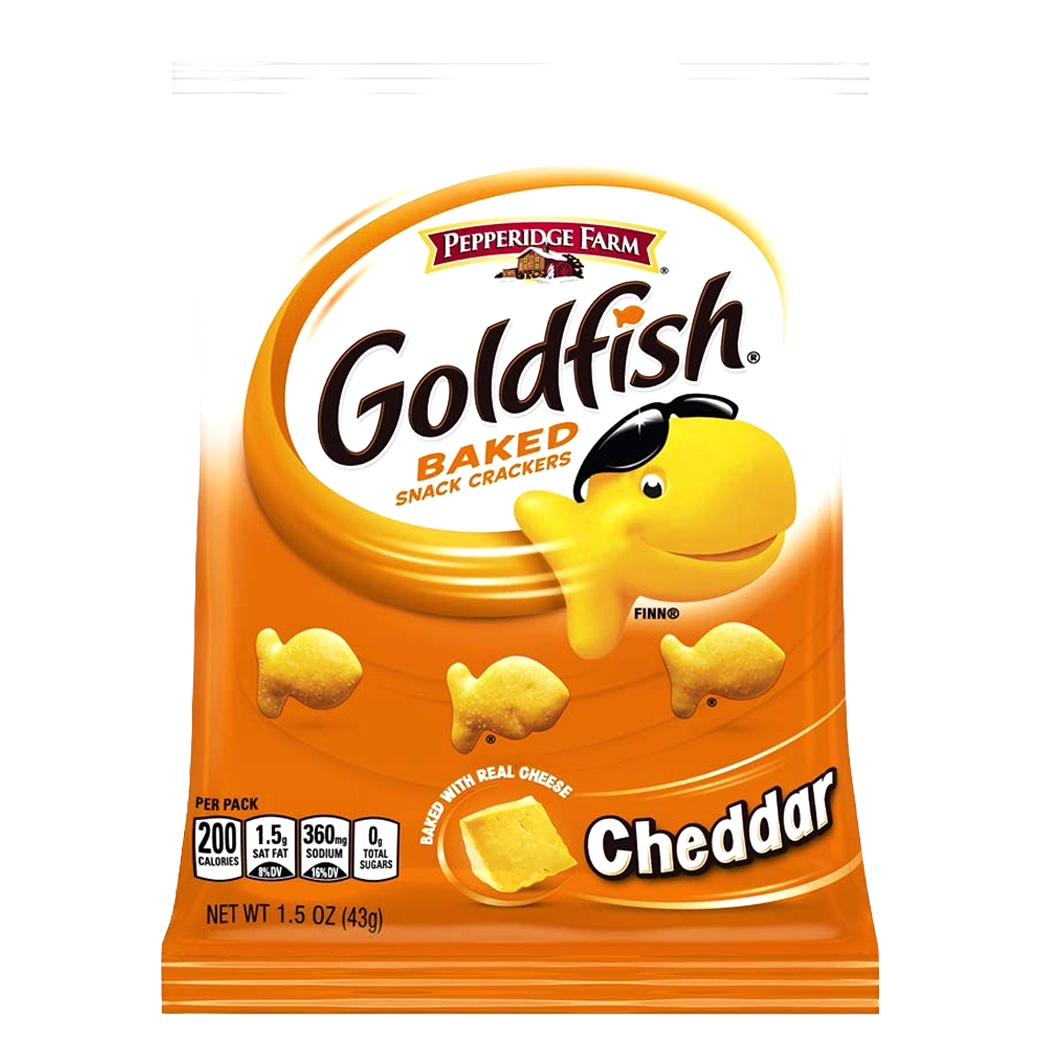 GOLDFISH Baked Cheddar 1.25 oz