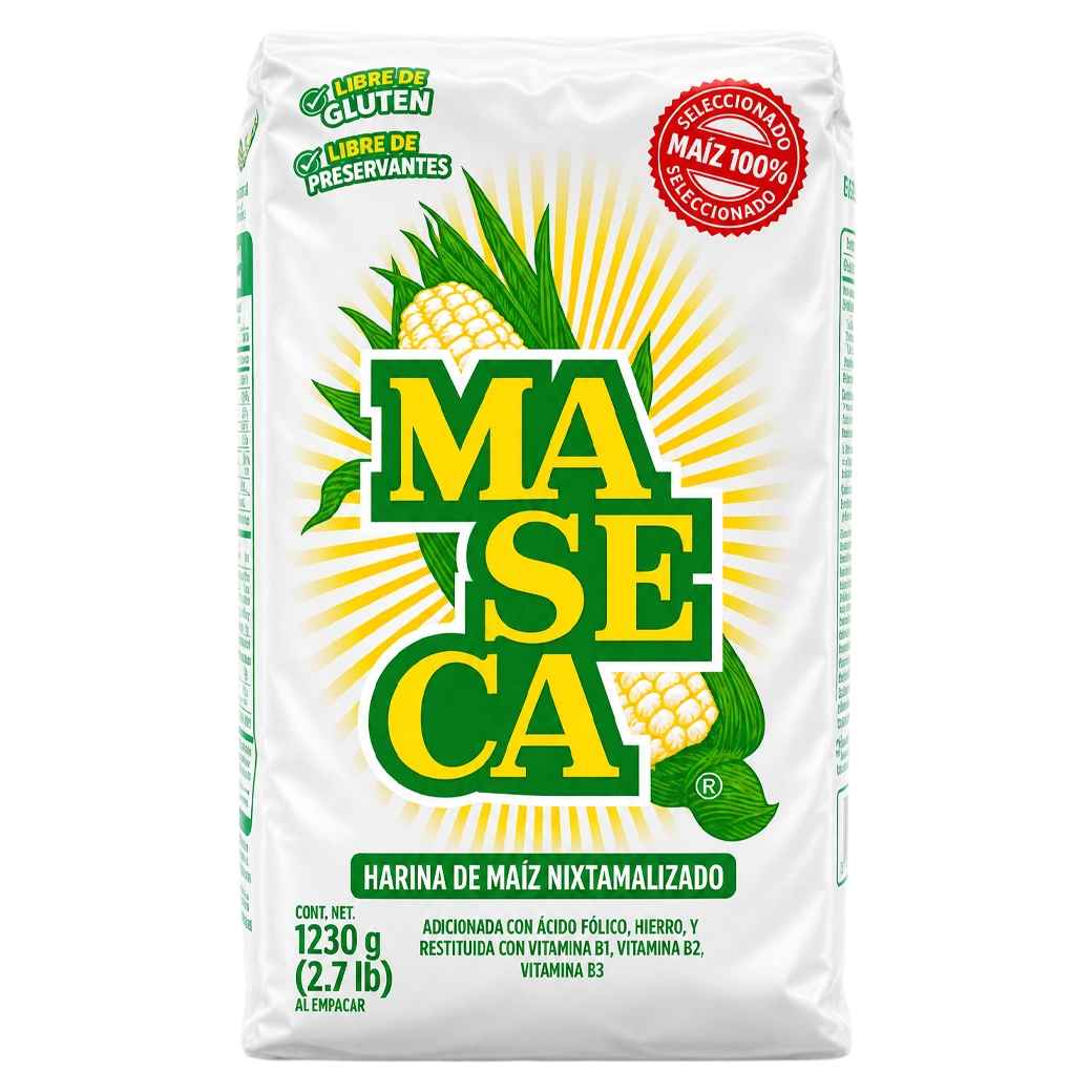MASECA Harina de Maiz 2.7Lbs