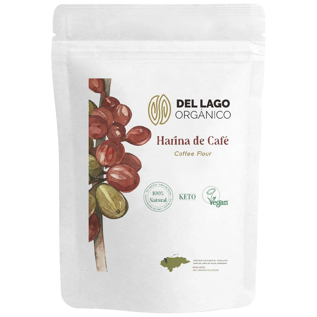Del Lago Harina Café Vegana 340g