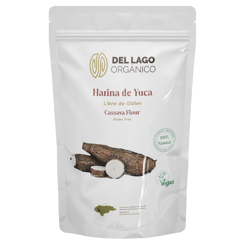 Del Lago Harina Yuca Vegana 454g