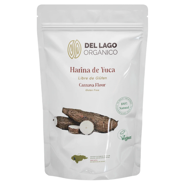 Del Lago Harina Yuca Vegana 454g
