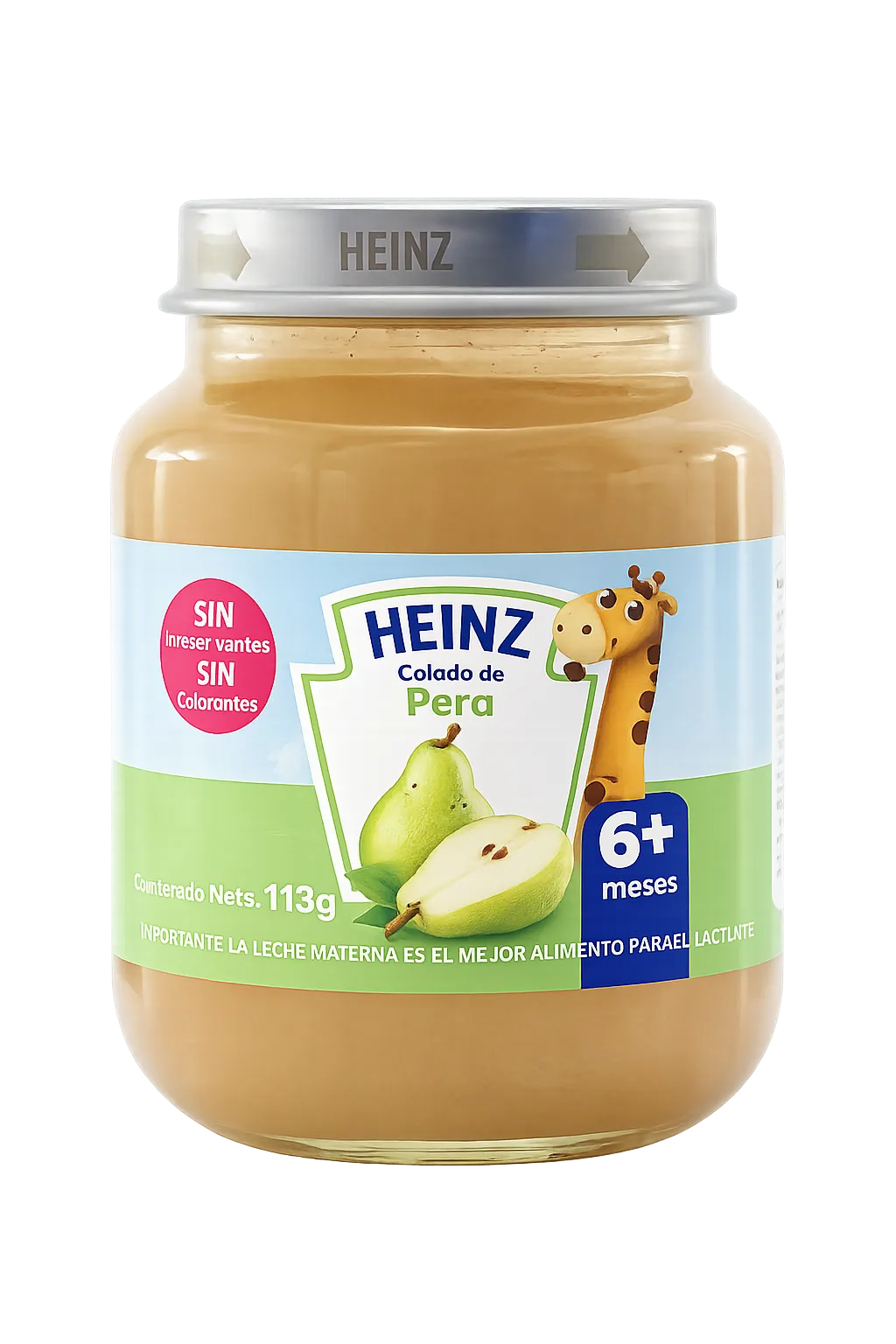 HEINZ Colado Pera 113Gr
