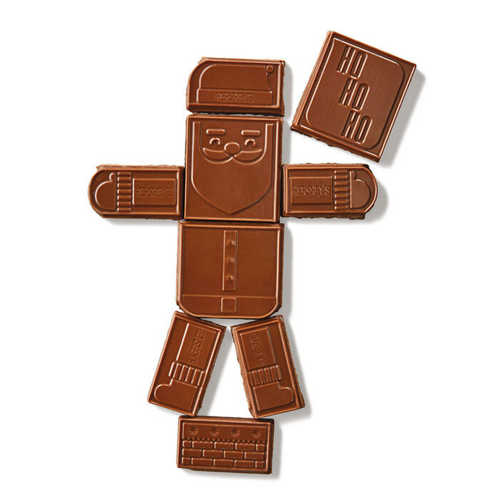 HERSHEY BuildASanta XMAS 4.32 oz