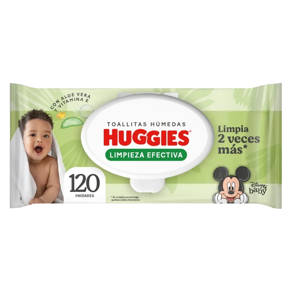 HUGGIES Toallitas LimpEfect 120U