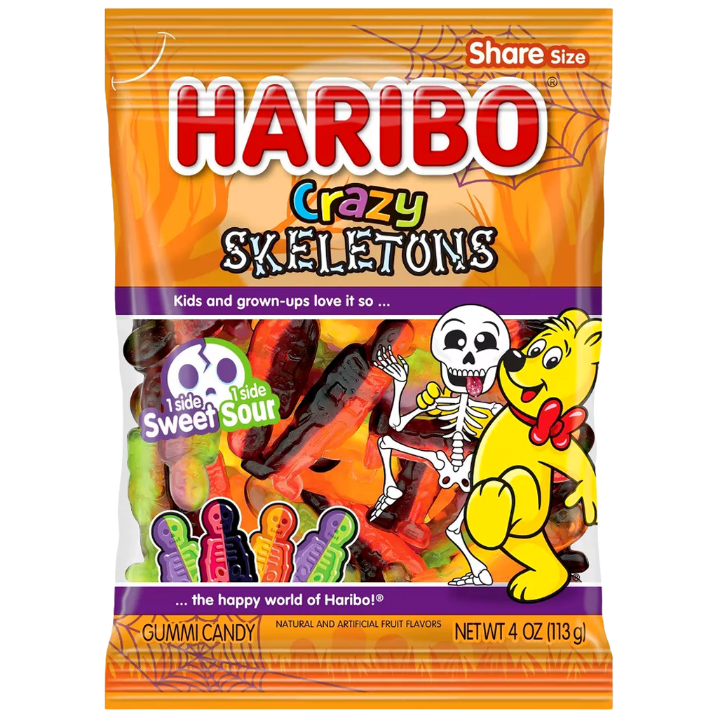 Haribo Crazy Skeletons HLWN 4 oz