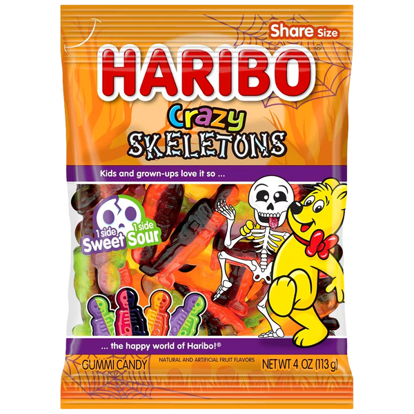 Haribo Crazy Skeletons HLWN 4 oz