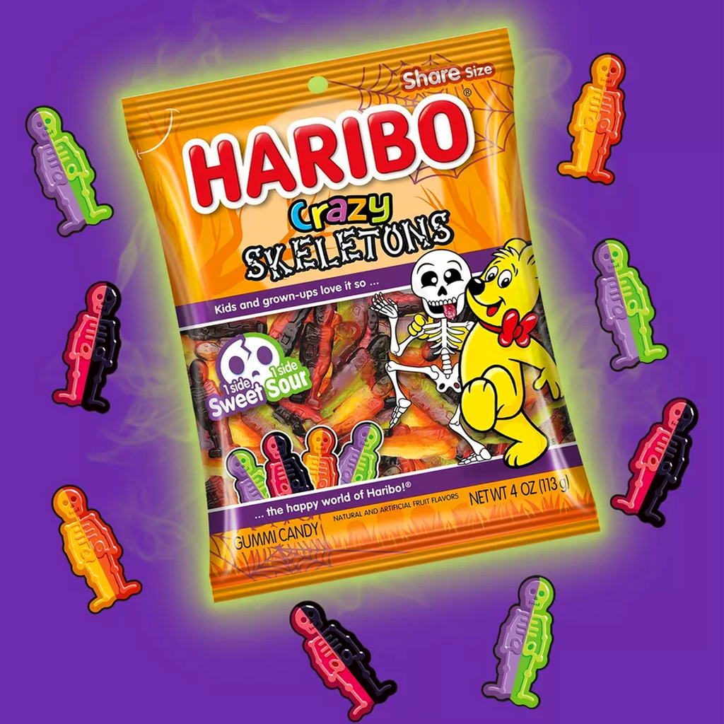 Haribo Crazy Skeletons HLWN 4 oz