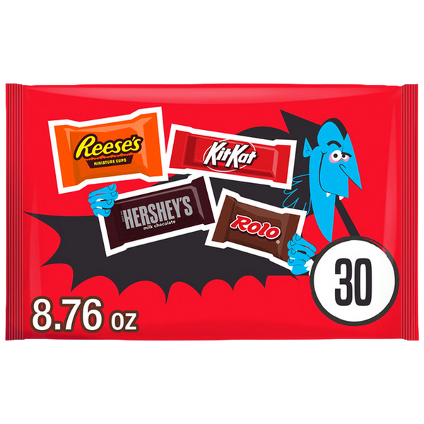 Hershey Candy Bag Hlwn 30 Un