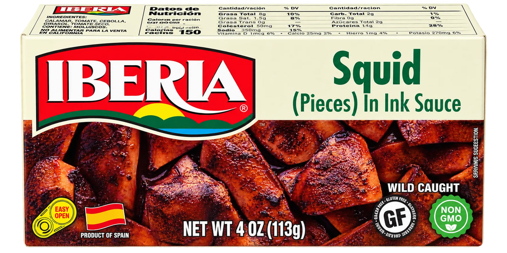 IBERIA Squid (Pieces) Ink 4 oz
