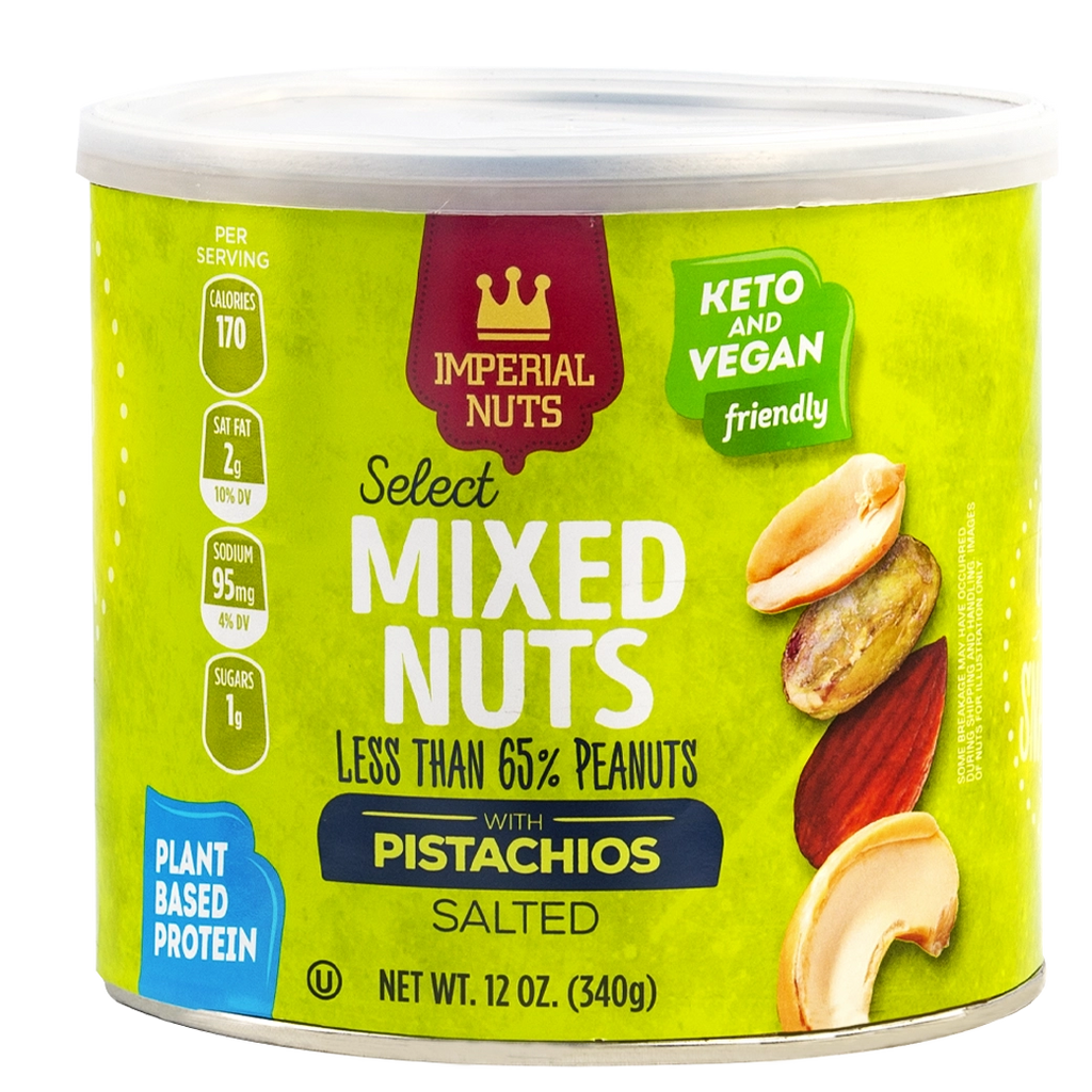 IMPERIAL NUTS Mixed Nuts Pist 12 oz