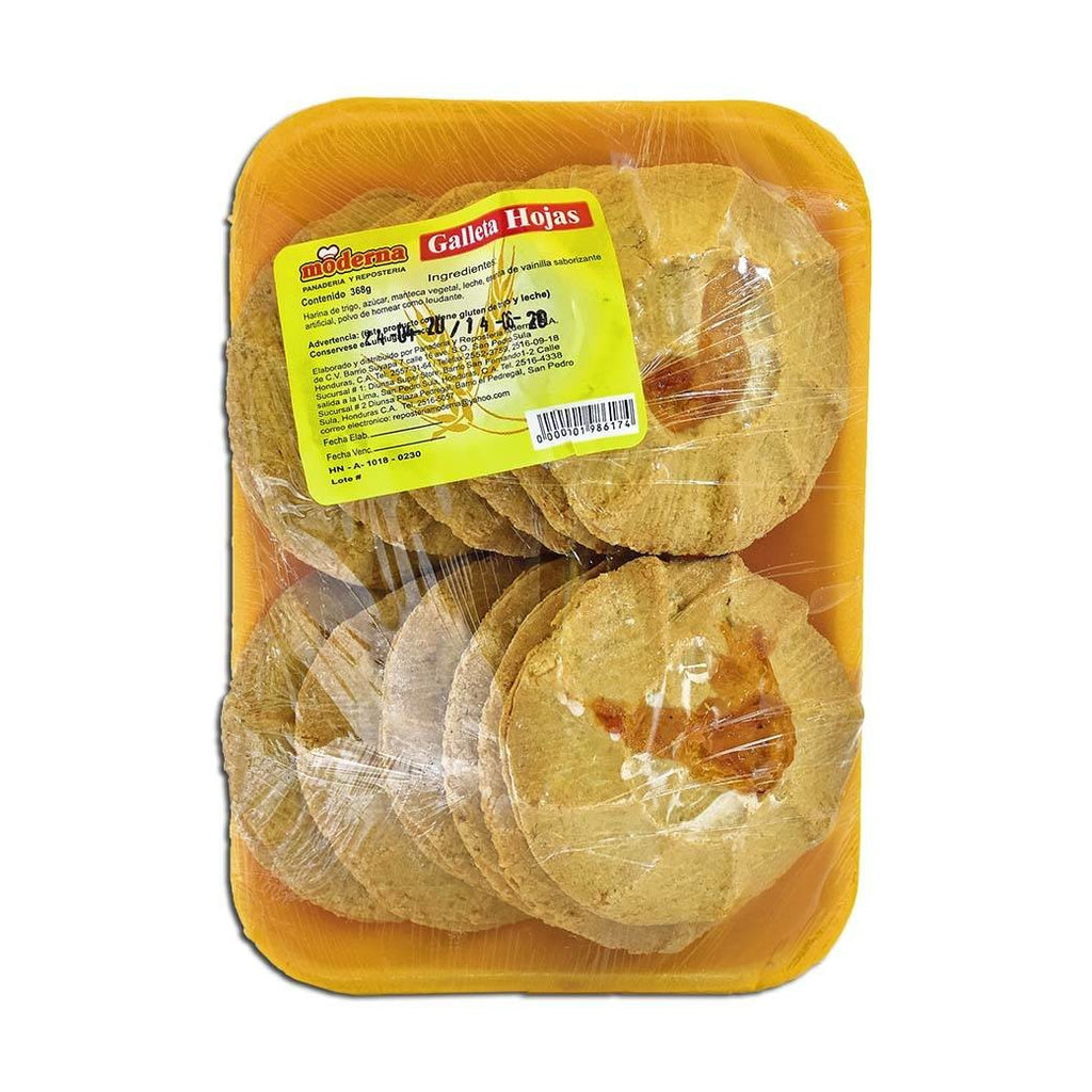 MODERNA Galleta Hojas 368g