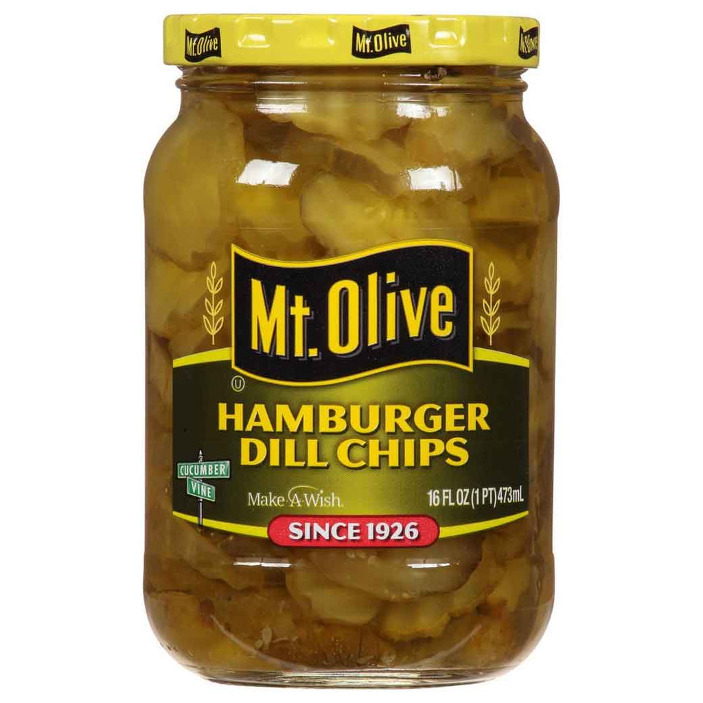 MT OLIVE Pepinillos Chips 16 oz