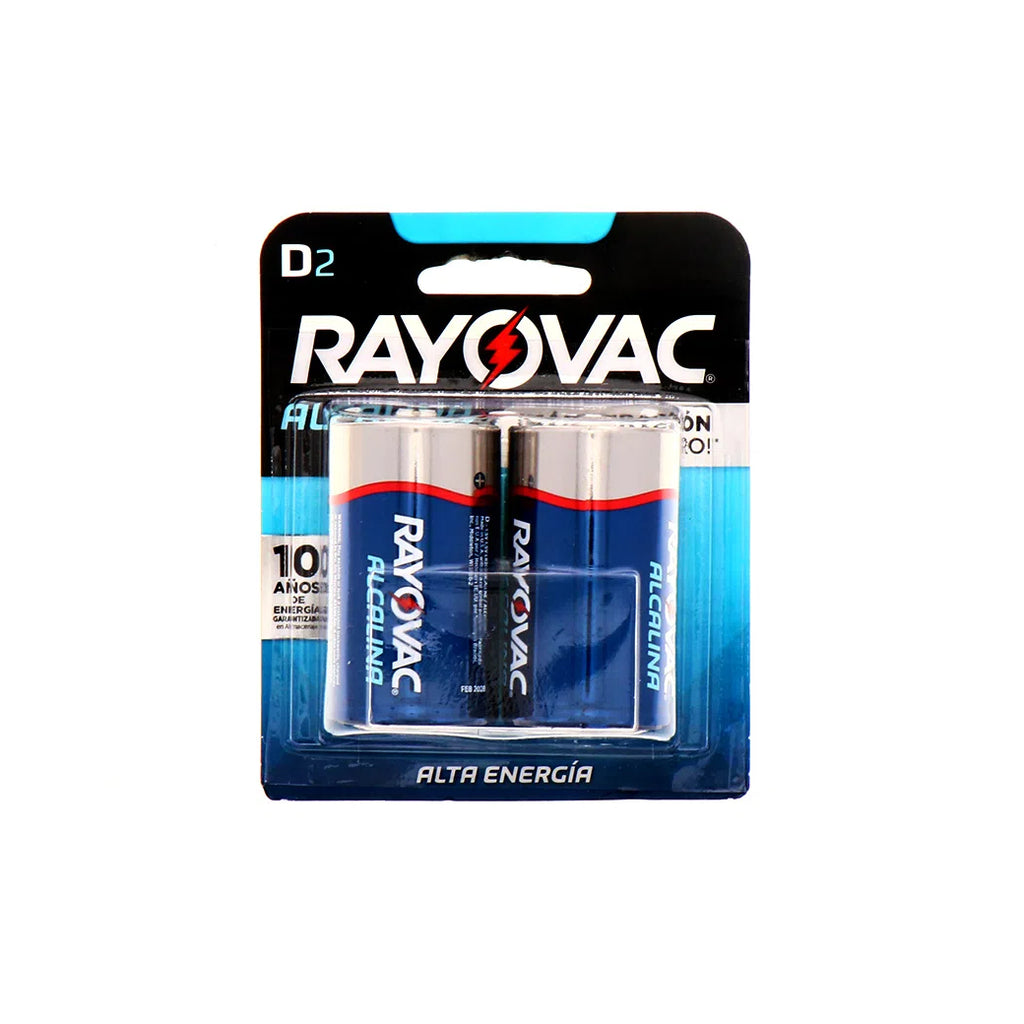 RAYOVAC Bateria D2