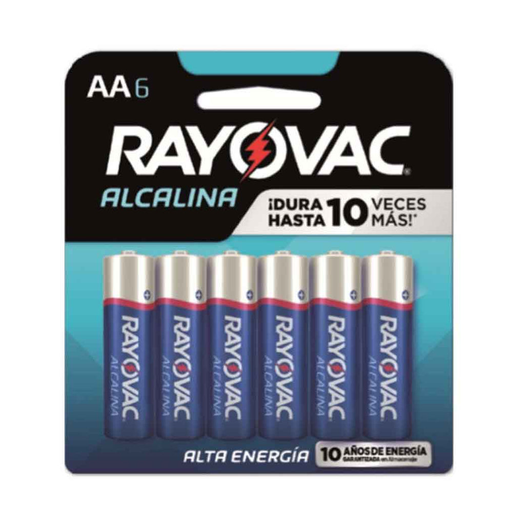 RAYOVAC BateriaAlcalina AA6