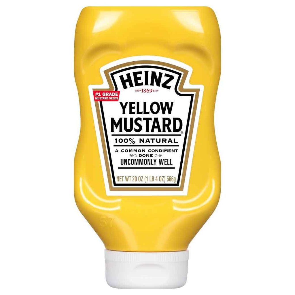 HEINZ Yellow Mustard 566g