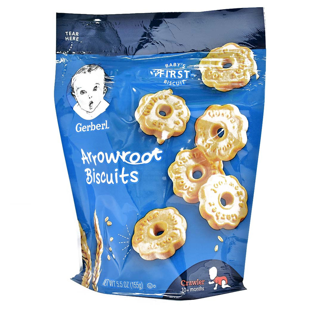 GERBER Arrowroot Biscuits 155g