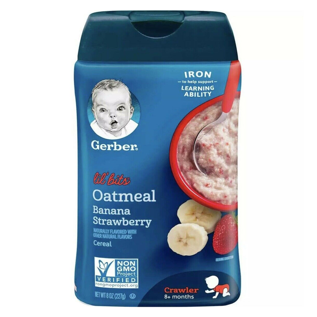 GERBER CerealBananaStrawbe 227 g