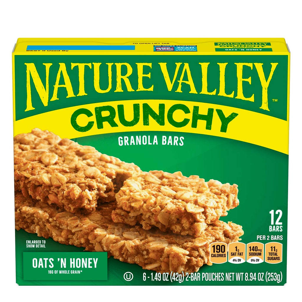 NATUREV Granola Oats Honey barra 252g