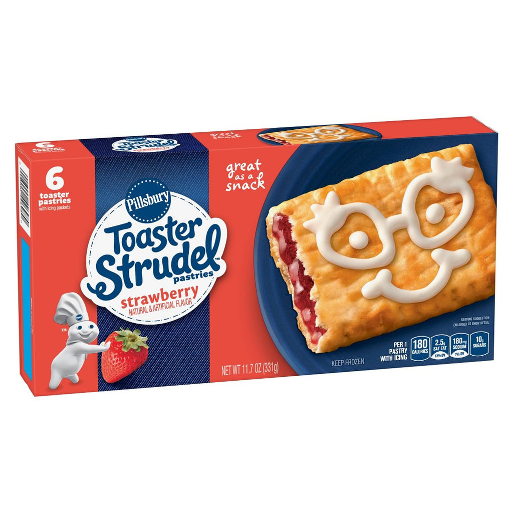PILLSBURY Toaster Strawb 331g