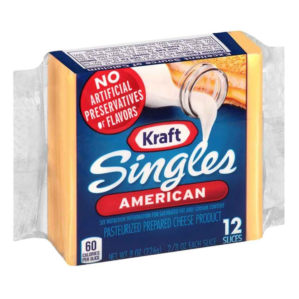 KRAFT AmericanCheddrSingl 8
