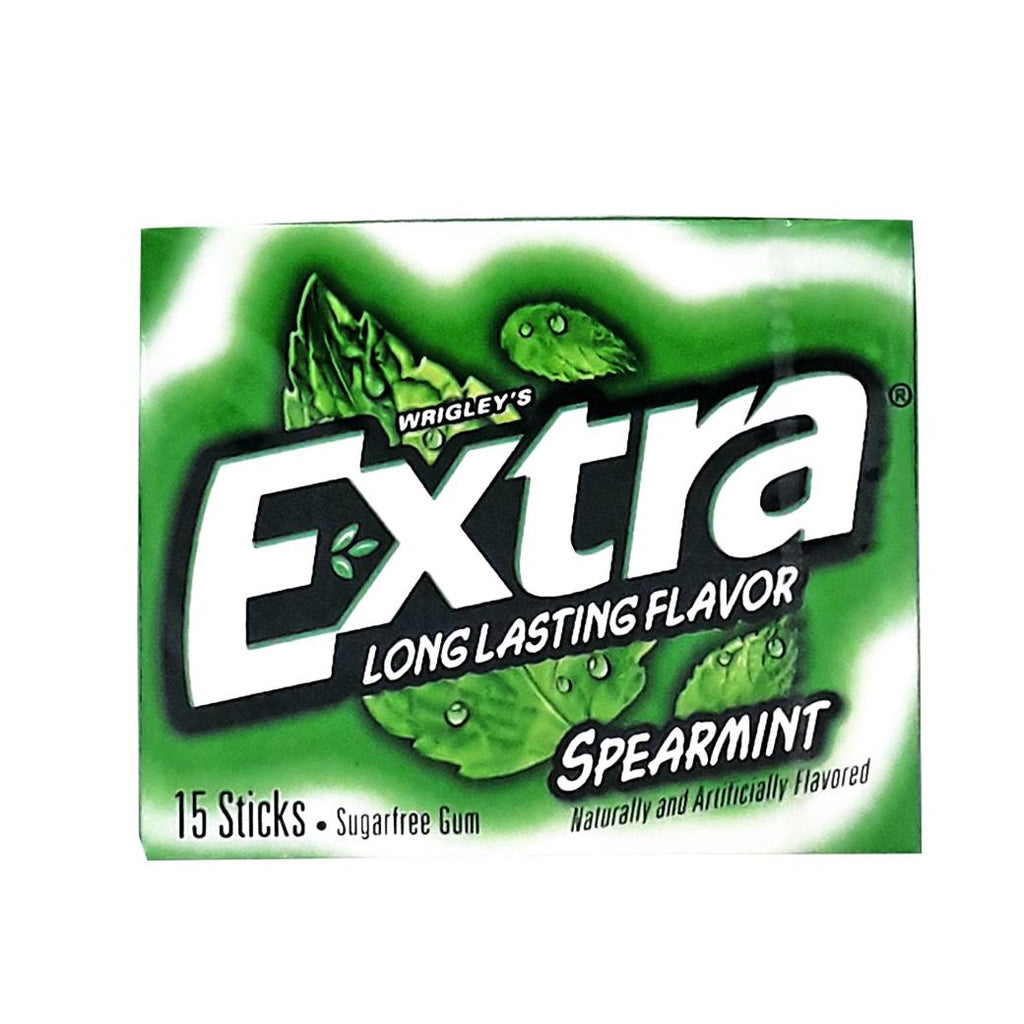 WRIGLEYS Extra Spearmint gum 15un