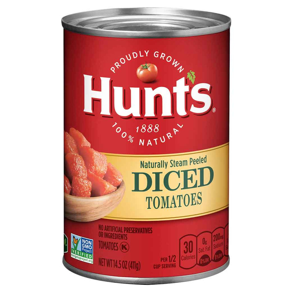 HUNTS Diced Tomatoes 411g