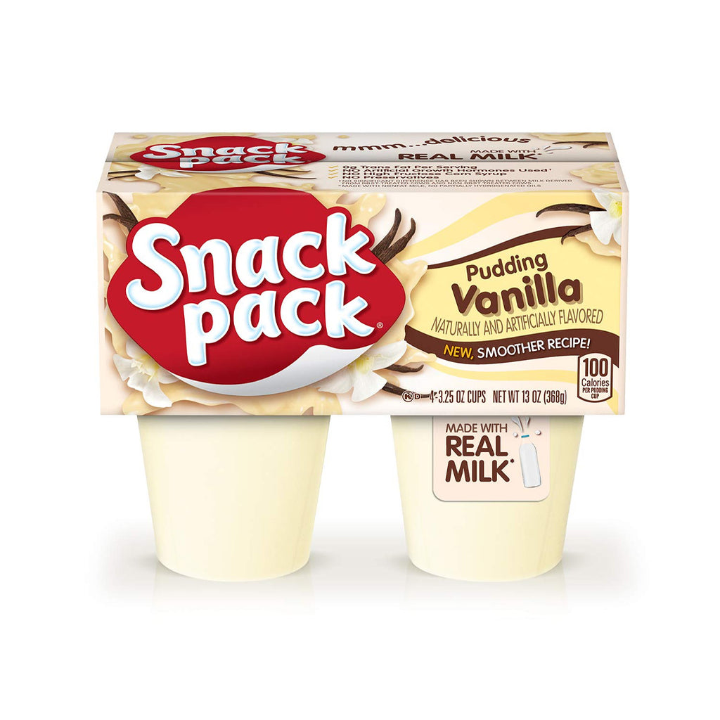 SNACK Pack Pudding Vainilla 368g