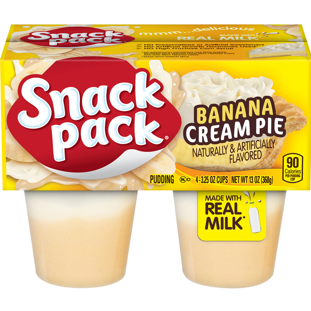 SNACKP Pud BananaCreamPie 368g
