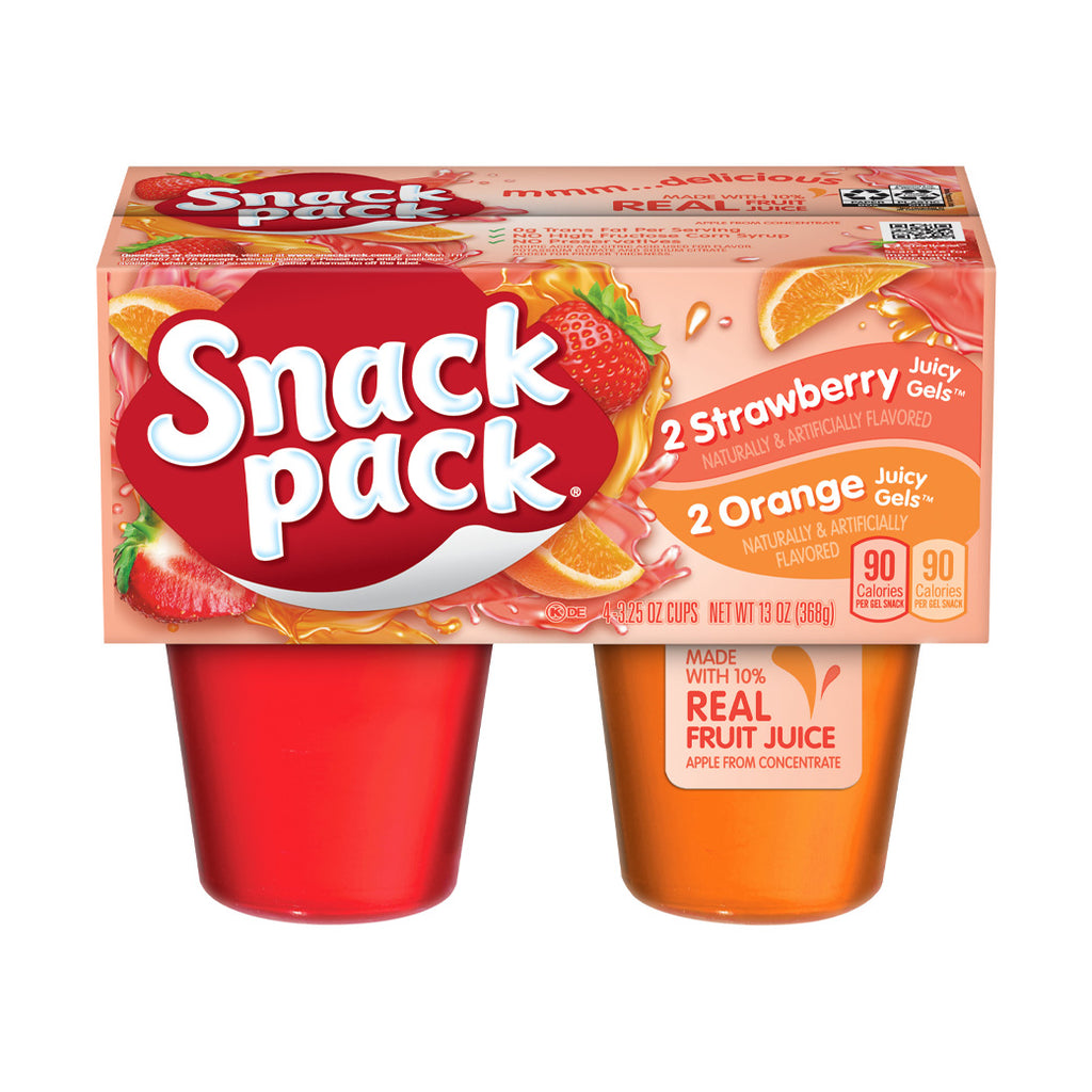 SNACKP Gel Straw&Orang 368g